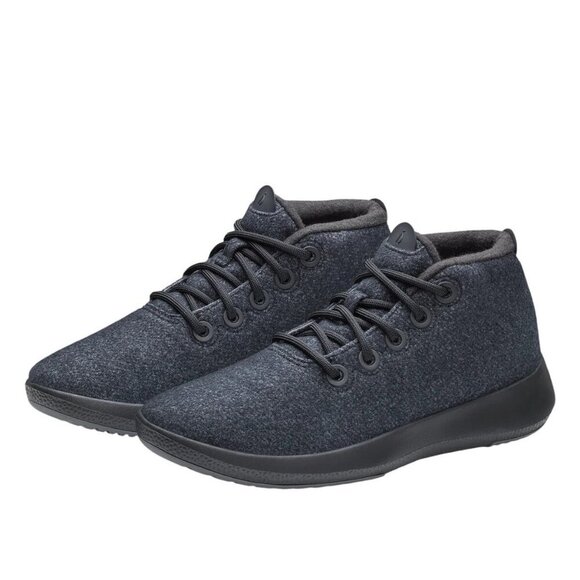 $16 WHEN BUNDLED Allbirds Women's Size 8 Blue Wool Runner-up Mizzles High Tops - Picture 1 of 12